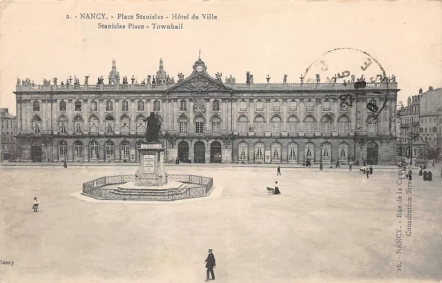 NANCY - Place Stanislas - Hôtel de ville