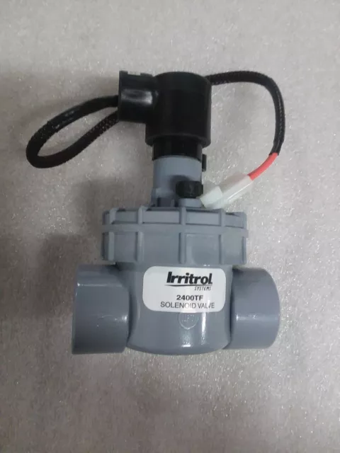 Irritrol Systems 2400TF Solenoid Globe Valve 1" NPT  240 VAC - 240 VAC - 240 VAC 3