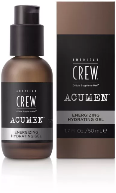 AMERICAN CREW Acumen Energizing 50 ml Gel hydratant énergisant visage homme