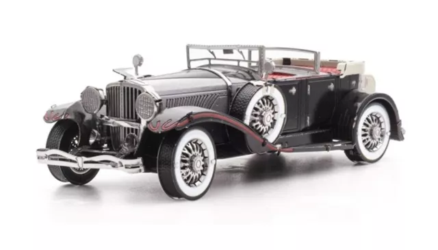 Duesenberg Metal Earth 1935 Model J Fascinations 3D Metal Model DIY Kit MMS200