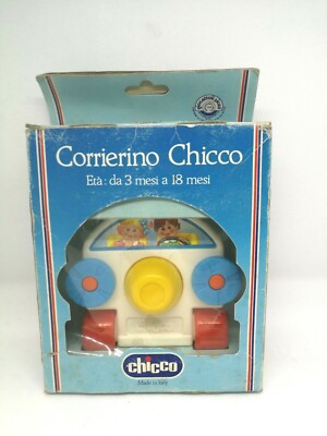 Chicco Chicco Corrierino vintage anni 80 circa vintage in scatola FDM 
