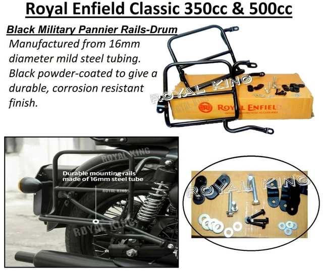 military panniers for royal enfield