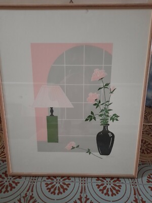quadro vintage serigrafia  di Aldo Sironi 