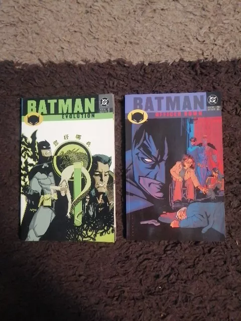 Batman DC  New Gotham Graphic Novels 1 (Evolution) And 2 (Officer Down) Tpb