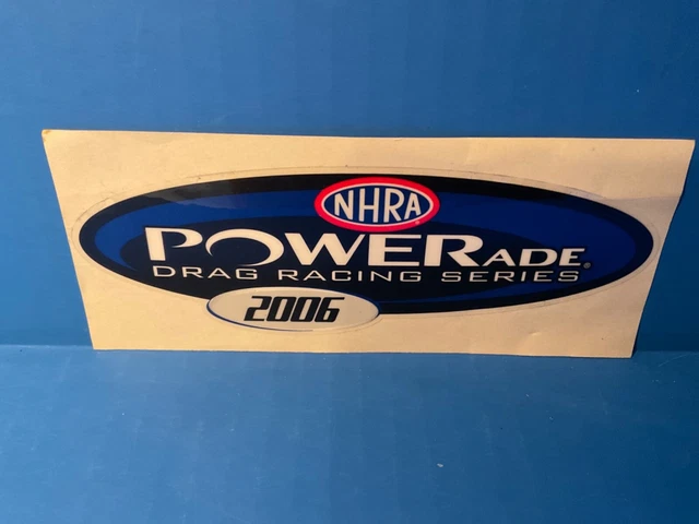 NHRA 2006 POWERADE Drag Racing Series Decal $4.99 - PicClick