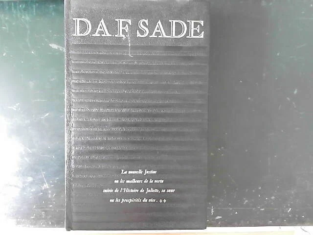 Curiosa, D.A.F. Sade, La Nouvelle Justine - Éditions Borderie 1979 - Livre Collector