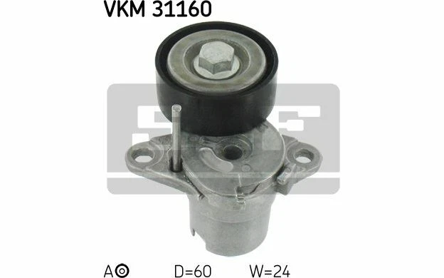SKF Galet tendeur (courroie d'accessoire) VKM 31160 - Pièces Auto Mister Auto