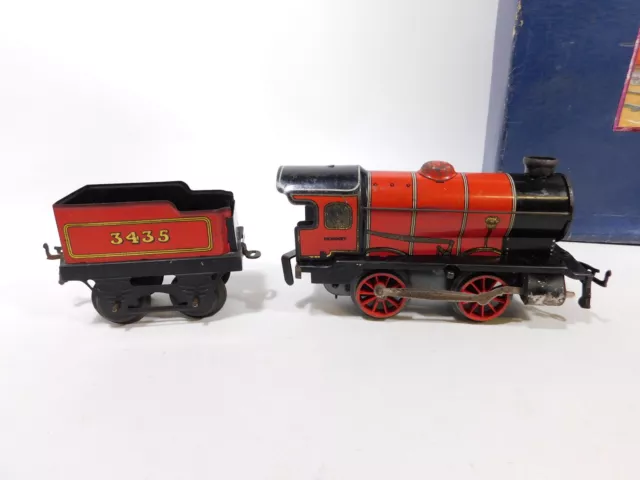 CU431-4# Hornby Meccano Gauge 0 Uhrwerk-Set Steam Type M1 3435 + Car Pullman 2