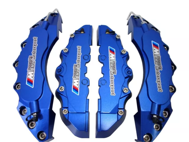 BIG MEDIUM Dark Blue Car Brake Caliper Covers Bmw Motorsport