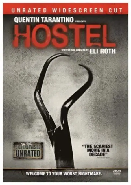 Hostel (DVD) (Unrated) (Widescreen) (VG) (W/Case)