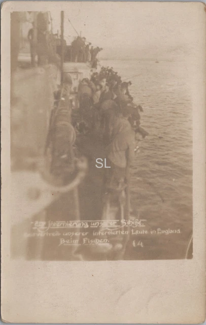 Mainer 1 FOTO, WW1, KAISERLICHE Marine, Internierung der Schiffe (MBF-120) EUR 4 ...