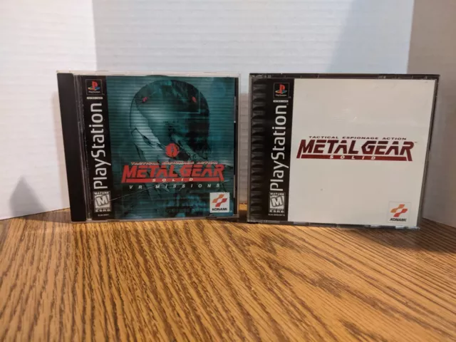 Lot of 7 Playstation games Metal Gear Solid