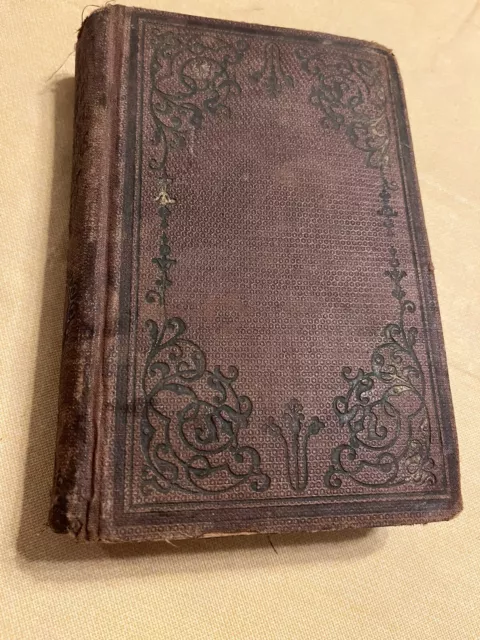 Antique 1865 Life And Death In Rebel Prisons Book