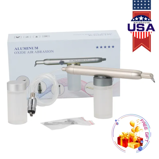 Dental Alumina Air Abrasion System Micro-etcher Polisher-M4 4 Holes Connection