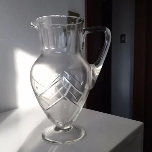 Servizio Bicchieri a Calice in cristallo Vintage Originale Anni 50