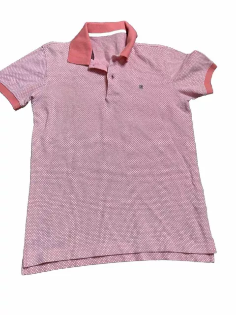 CH Carolina Herrera Pink Cotton Polo T-Shirts