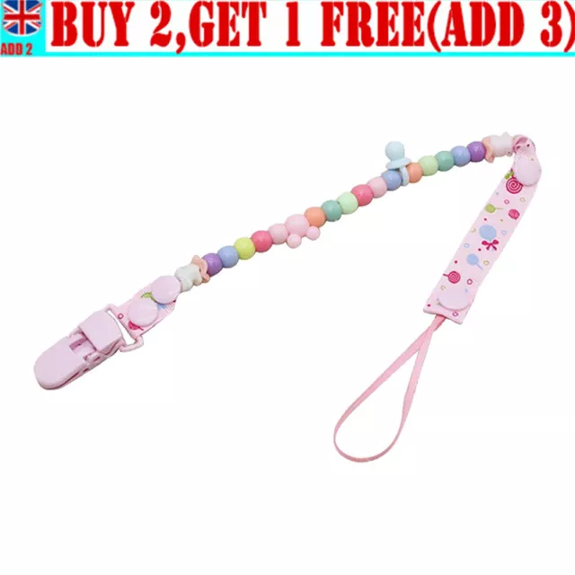 Pacifier chain silicone nipple clip teeth rubber anti-drop chain anti-drop CA