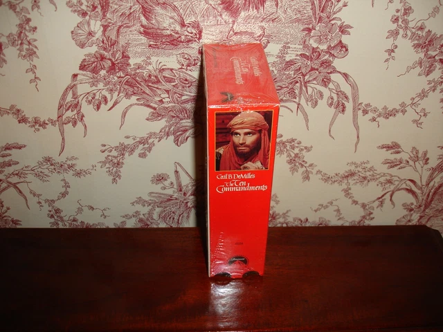 THE TEN COMMANDMENTS VHS Factory Sealed Movie £48.21 - PicClick UK