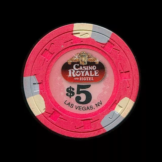 $5.00 Casino Royale Casino  Chip - Las Vegas, NV - In play 2007