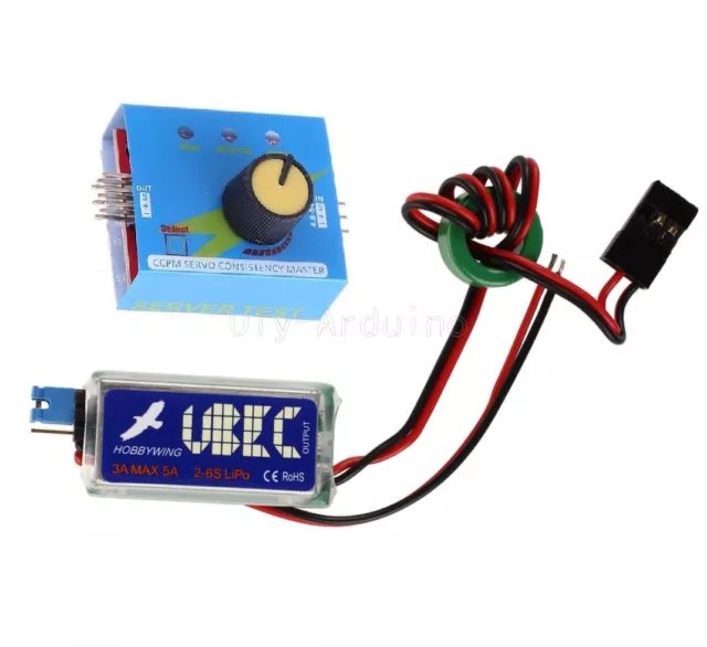 Hobbywing 3A UBEC w/ RF Noise Reduction RC Output BEC Switch Mode for Lipo NEW