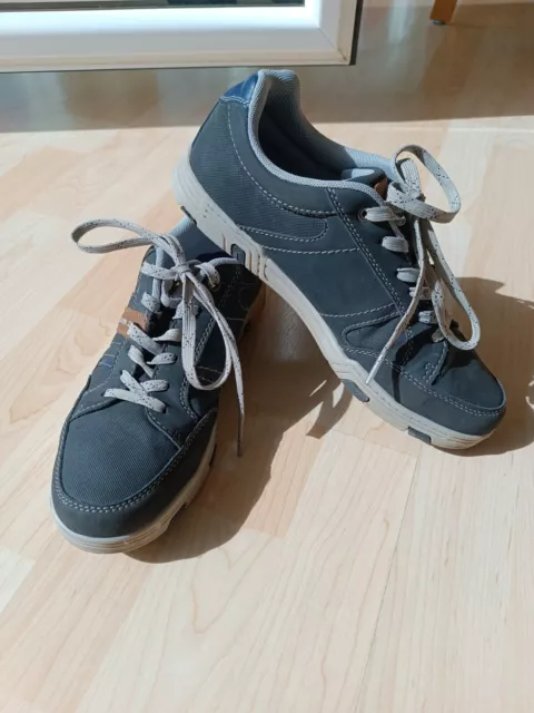 Schuhe Halbschuhe Jungs Gr. 40, von Memphis, anthrazit