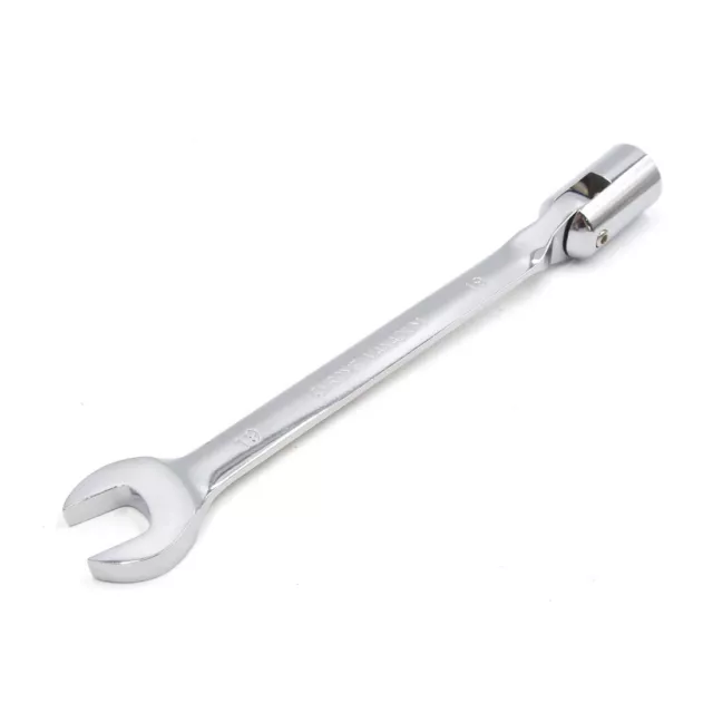 19mm Swivel Head Combination Socket Spanner Wrench Auto Car Repairing Tool