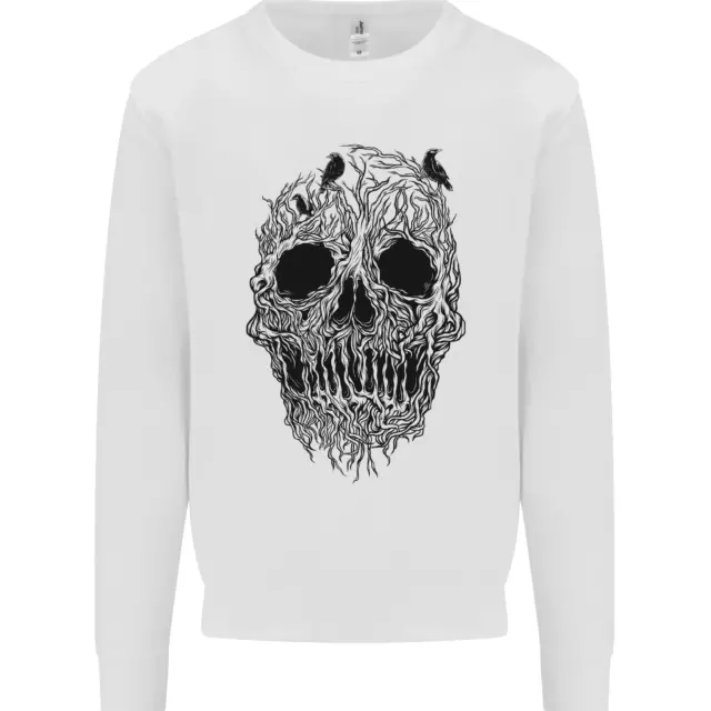 Tree Skull Kids Sweatshirt Jumper