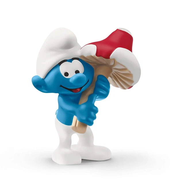Les Schtroumpfs – Maison Champignon Surprise Avec Figurine De 5,5 Cm à Collectionner