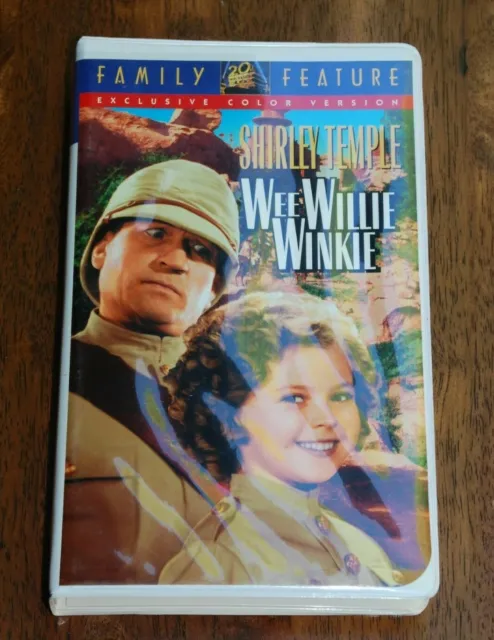 The Shirley Temple Collection/ Wee Willie Winkie VHS #8582 /G/ Color Version