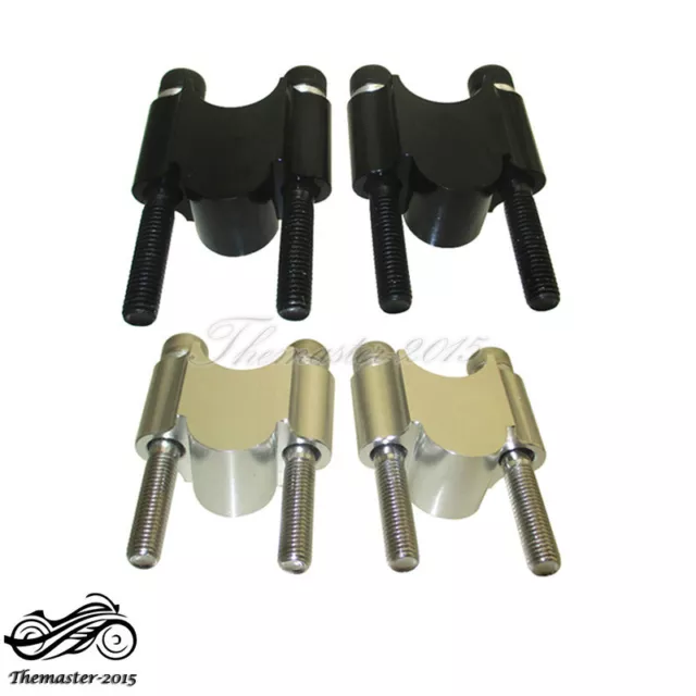 7/8" Handlebar Risers Bar Kit Clamp 30mm For Motorcycle ATV Dirt Bike Yamaha