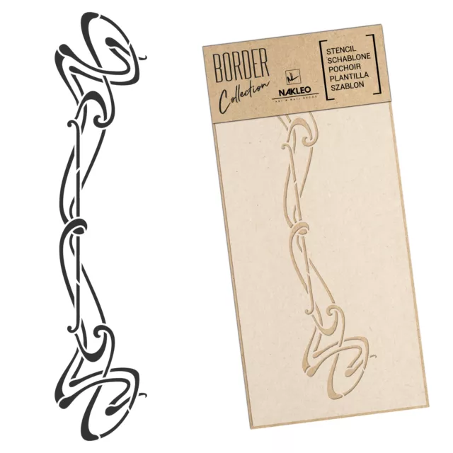 Stencil A Cuore FINGERINSPIRE 30x30cm - Riutilizzabile, Per Decorazioni Su Legno, Tela, Carta - Foto 6