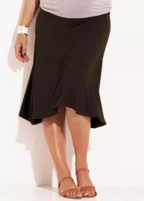NEW - Trimester™ - Obsession Jersey Maternity Skirt in Brown - FINAL SALE