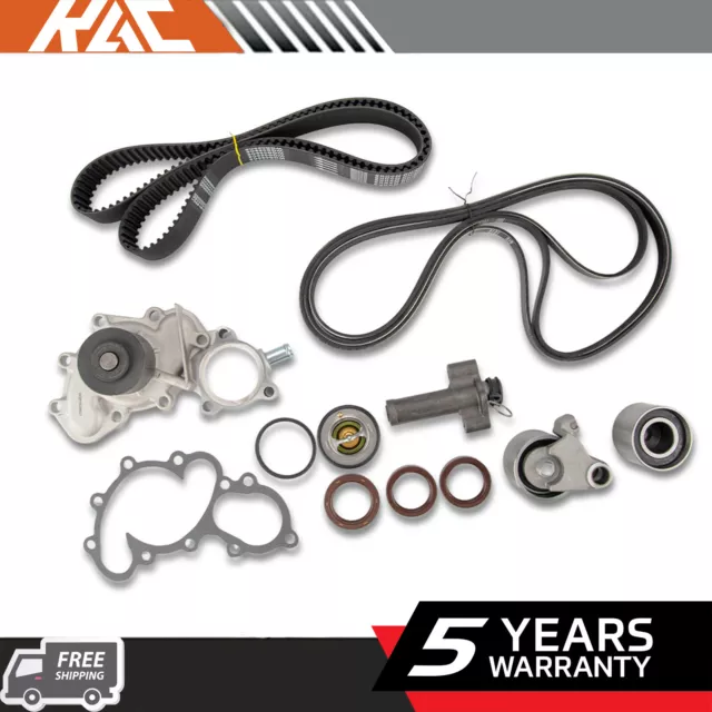 Engine Timing Belt Kit w/ Water Pump For Toyota T100 1995-1998 4Runner 1996-2004