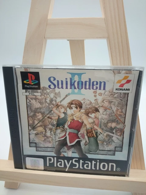 Suikoden 2 Sur PlayStation 1 – PAL – FR – Konami – Bon état – RPG Culte