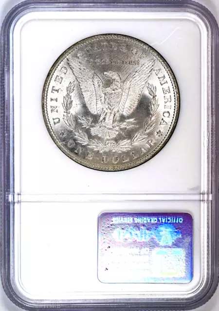 1883 Morgan Silver Dollar NGC MS65, Semi-PL, Mirror-Like Fields, Ultra Frosty 2