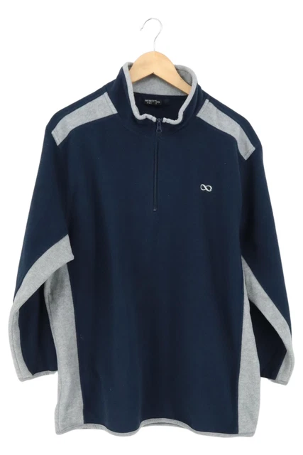 Giacca in pile INFINITY uomo blu taglia XXL