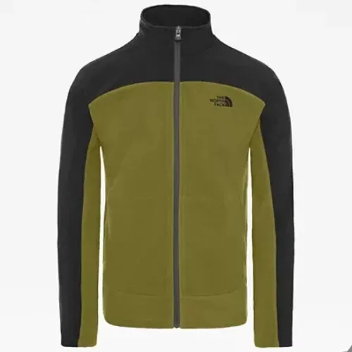 The North Face Men's Emilio Delta Full Zip Fleece / Green / RRP £75