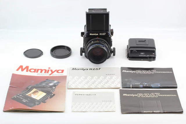 【 N Mint 】 Mamiya RZ67 Pro Caméra 110mm f2.8 Avec Pare-Soleil 120 Film Dos Japon