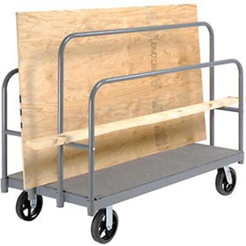 Panel Sheet  Lumber Truck with Carpeted Deck 2400 Lb. Capacity 60"L x 30"W