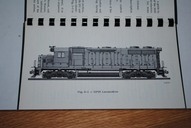1969 EMD GP38 Locomotive Operators Manual $18.34 - PicClick CA