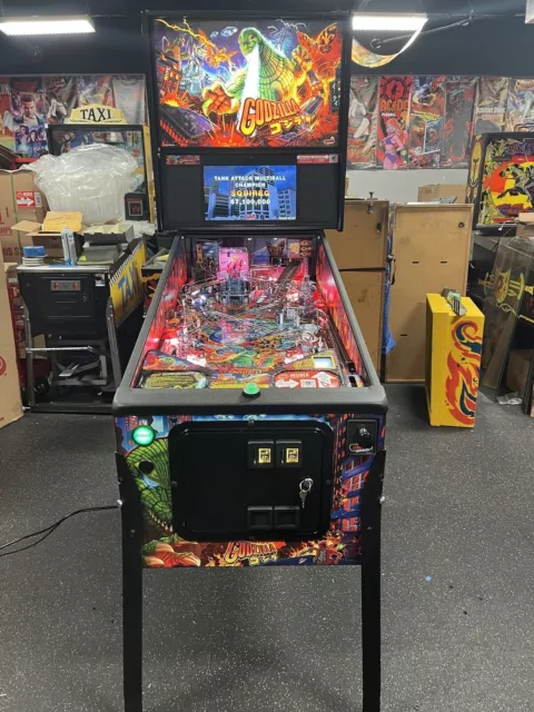 Stern Godzilla Pro Pinball Machine  Stern Dealer In Stock