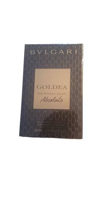 BVLGARI GOLDEA, THE ROMAN NIGHT ABSOLUTE, EdP 50 ML, NEU, OVP, VAPO SPRAY