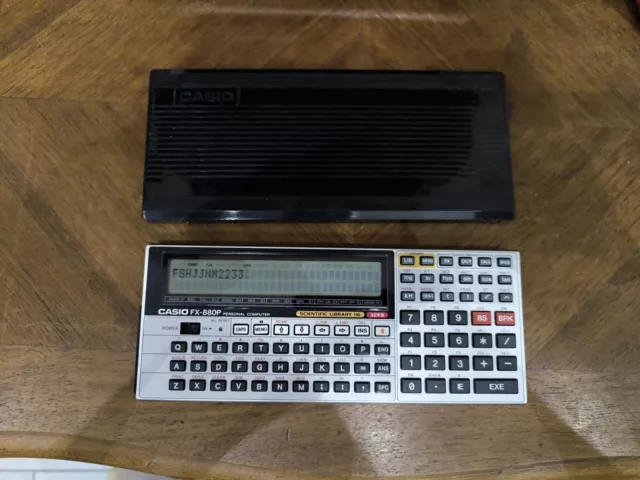 Vintage Casio Fx-880p Personal Computer