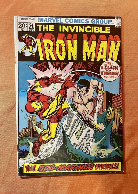INVINCIBLE IRON MAN #54•(VG/FN)•1st Appearance of MOONDRAGON as Madame MacEvil