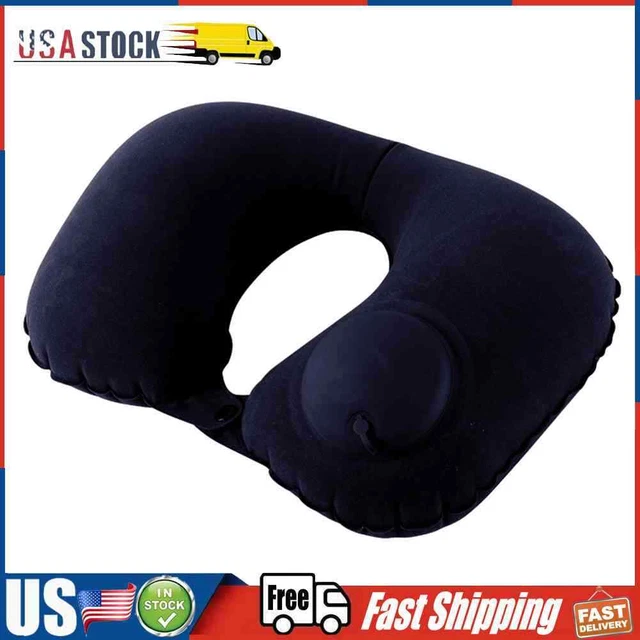 Inflatable Neck Pillow U Shaped Travel Pillow Neck Support Car Auto Accessories