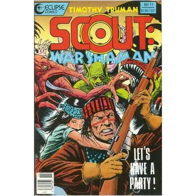 SCOUT: WAR SHAMAN #11 in Very Fine   condition. Eclipse comics [v\