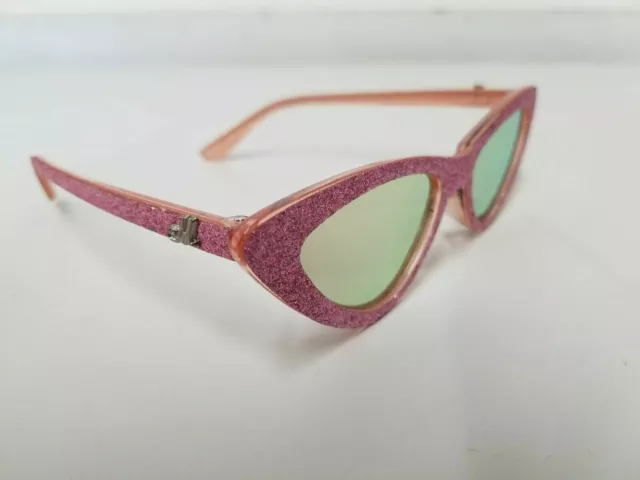 Monnalisa Kinder Sonnenbrille - Rosa Glitter (UR) 2