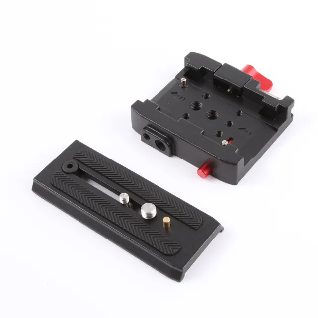 US Alloy P200 QR Quick Release Clamp Plate for Manfrotto 577 501 500AH 701HDV