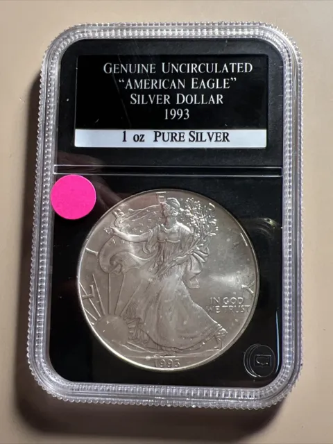 American Silver Eagle Dollar 1 Oz Coin in PCS Slabbed 1986-2021
