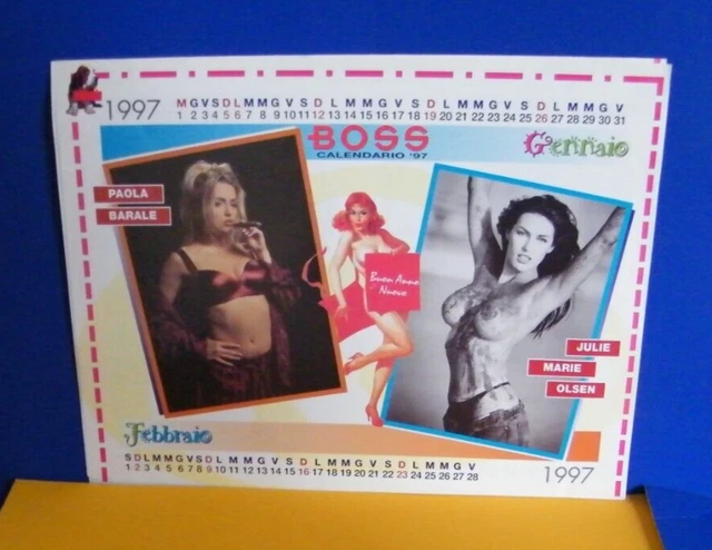Da20 - Calendario 1997 - Boss 97 - Modelle